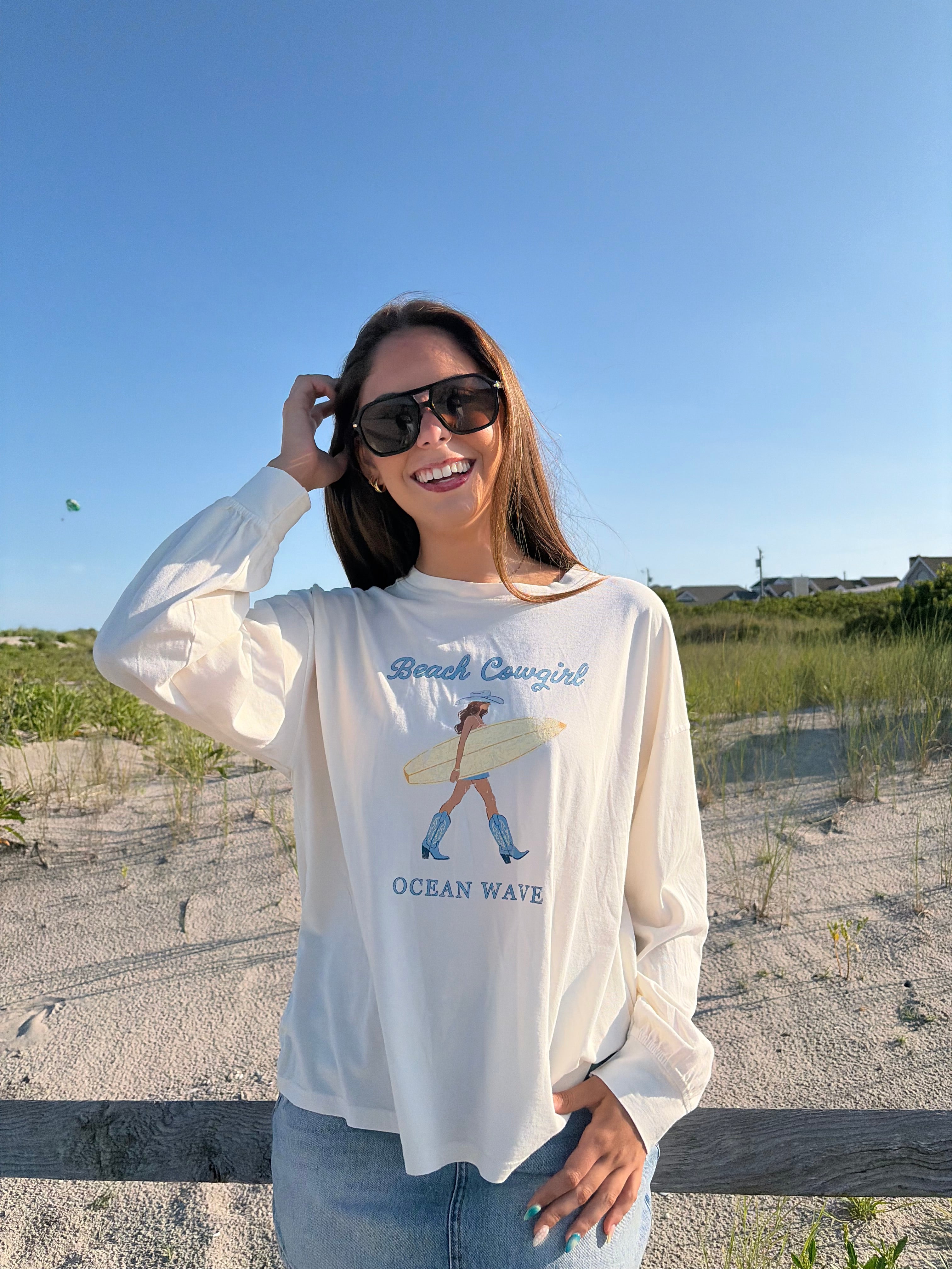 Beach Cowgirl Long Sleeve