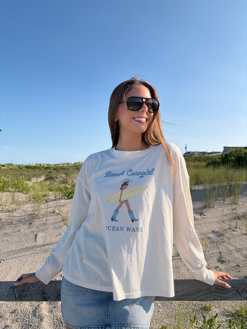 Beach Cowgirl Long Sleeve