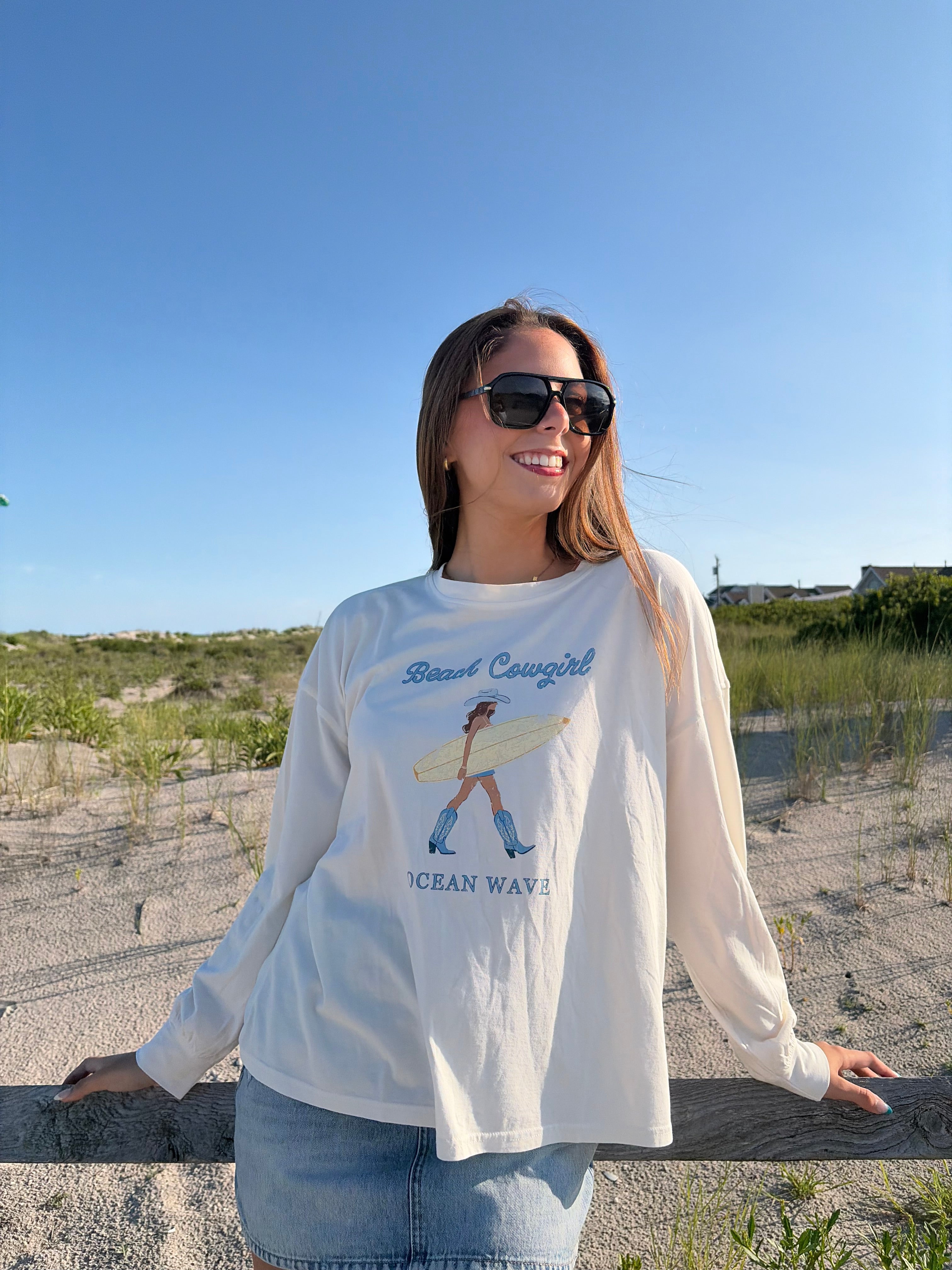 Beach Cowgirl Long Sleeve