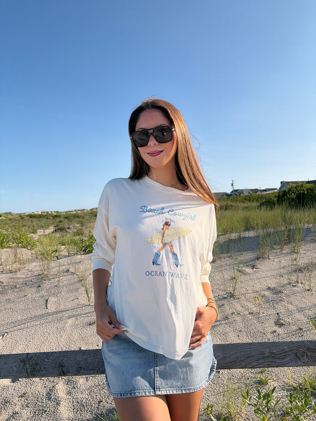 Beach Cowgirl Long Sleeve