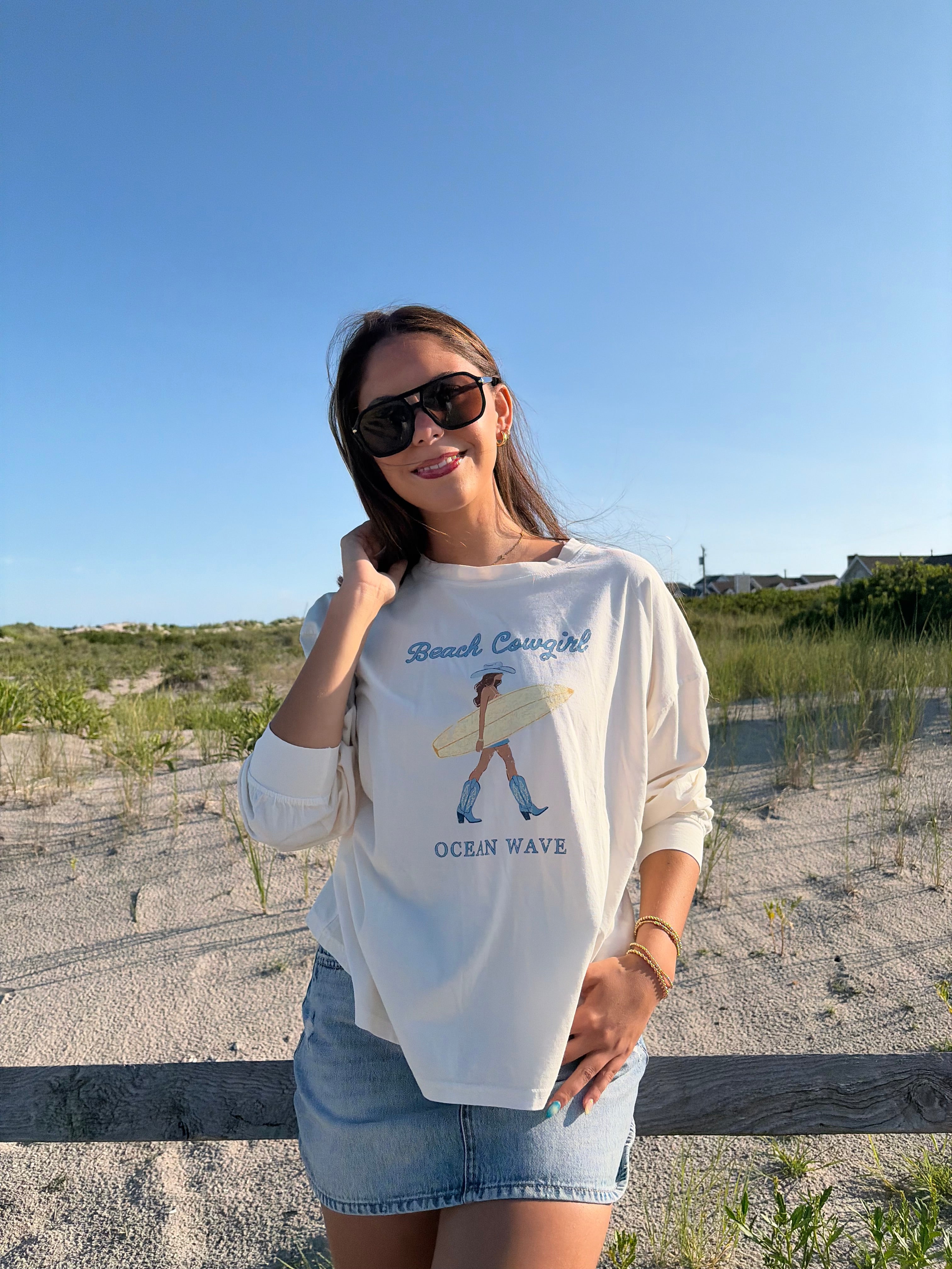Beach Cowgirl Long Sleeve