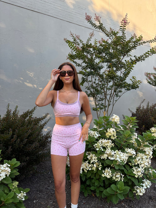 Blossom Biker Shorts